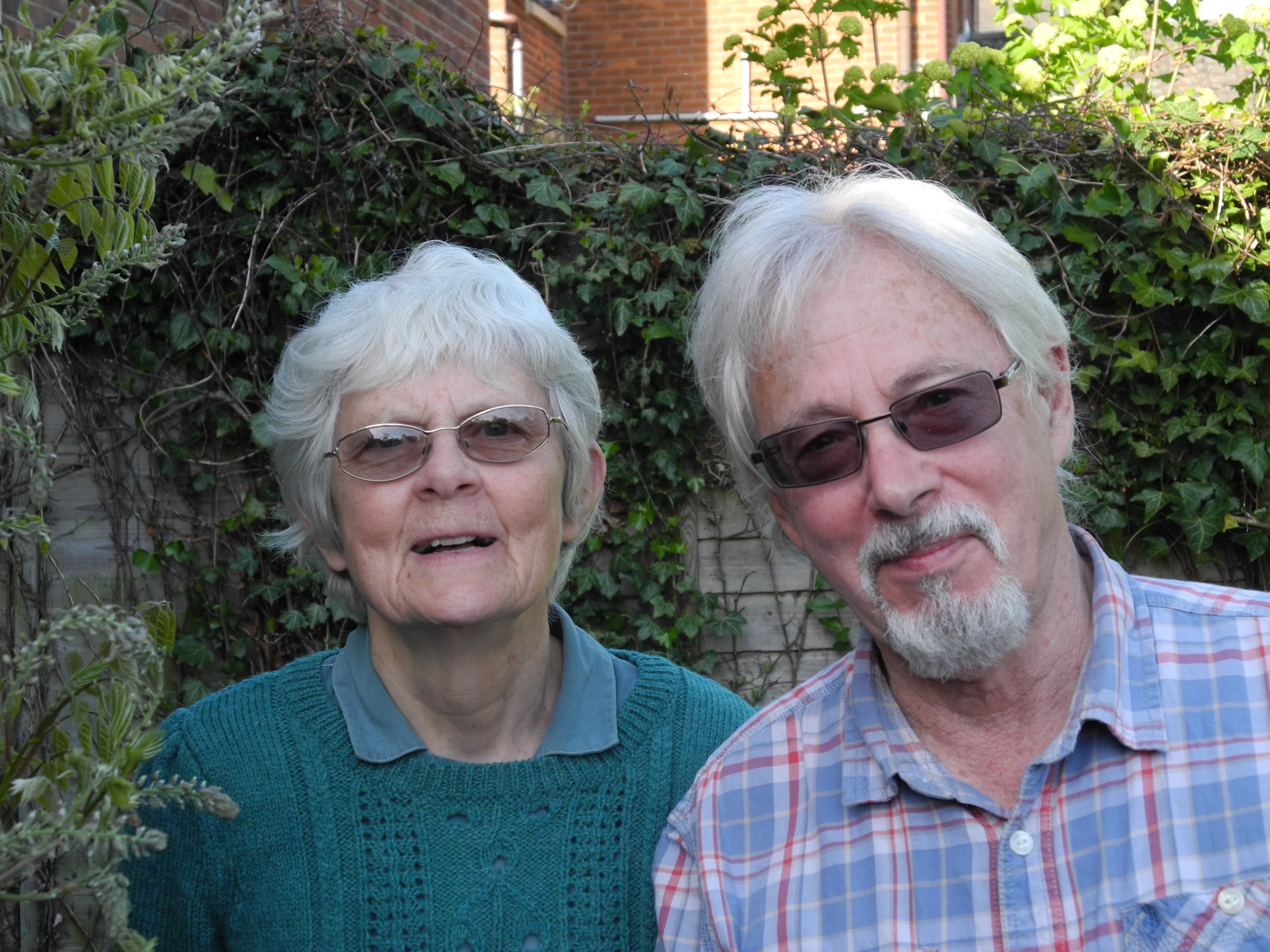 photo of Phil Cohen with Jean McNeil